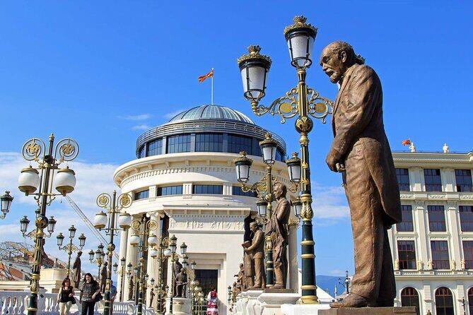 Semi-Private Tour; N. Macedonia, Kosovo & Albania in 4 Days - Day 2: Ohrid’s church viewpoints and Skopje’s bridges and bazaars